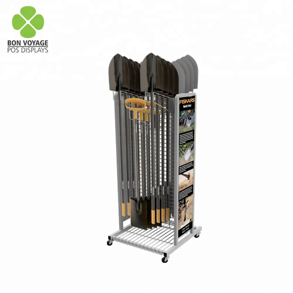 Hot Selling Metal Shovel Display Stand 1