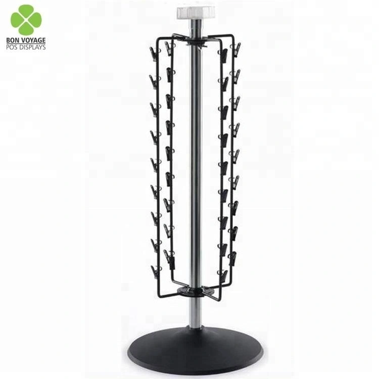 Custom Metal Hanging Clip Strip Candy Display Racks For Supermarket 1