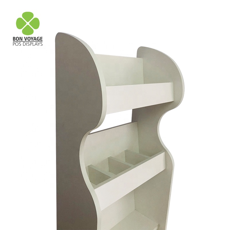 Tilpasset Retail Pos Pop salgsfremmende 5 hylder Plakat Display Stand Rack 6