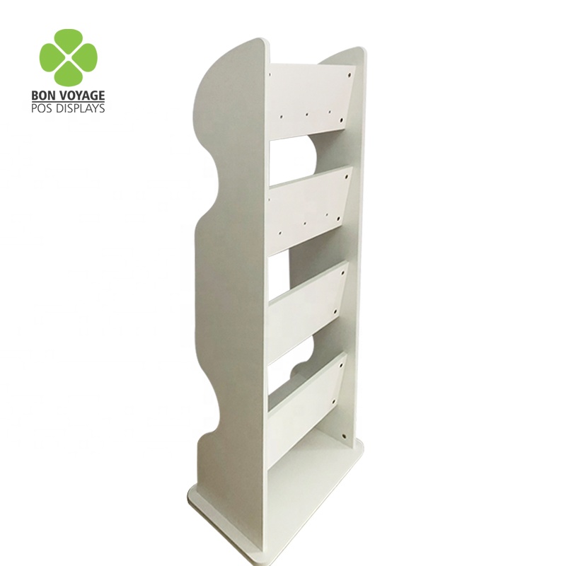 Tilpasset Retail Pos Pop salgsfremmende 5 hylder Plakat Display Stand Rack 5