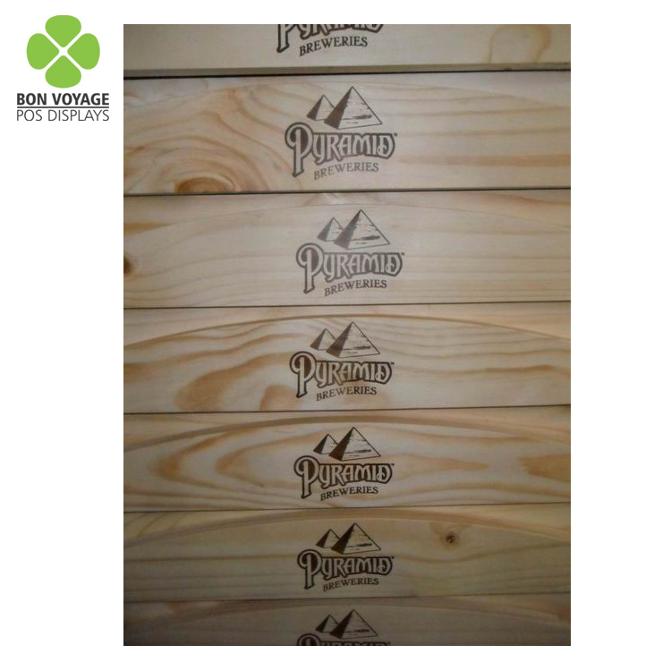 Pop Wood Beer Display Stand i god kvalitet til detailbutik 7