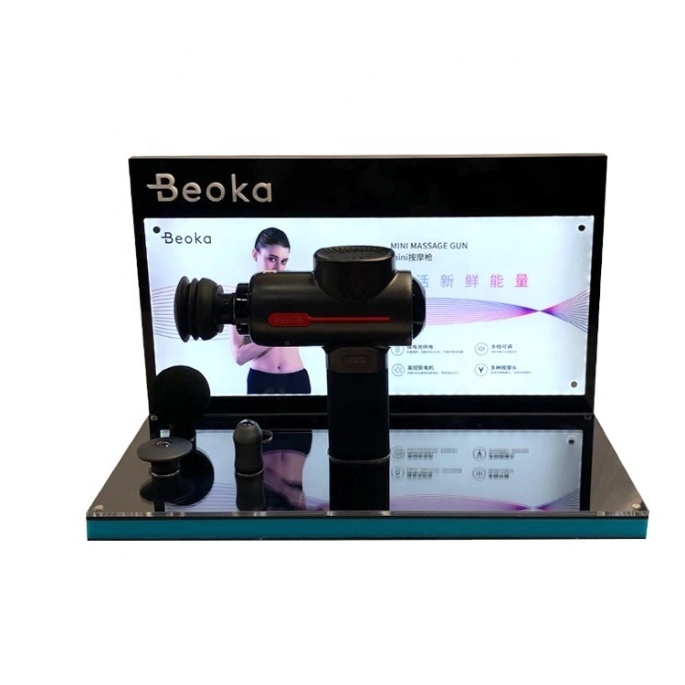 Retail Counter Top Personal Care Products Acrylic Display Rack Stand For Massage Gun 1