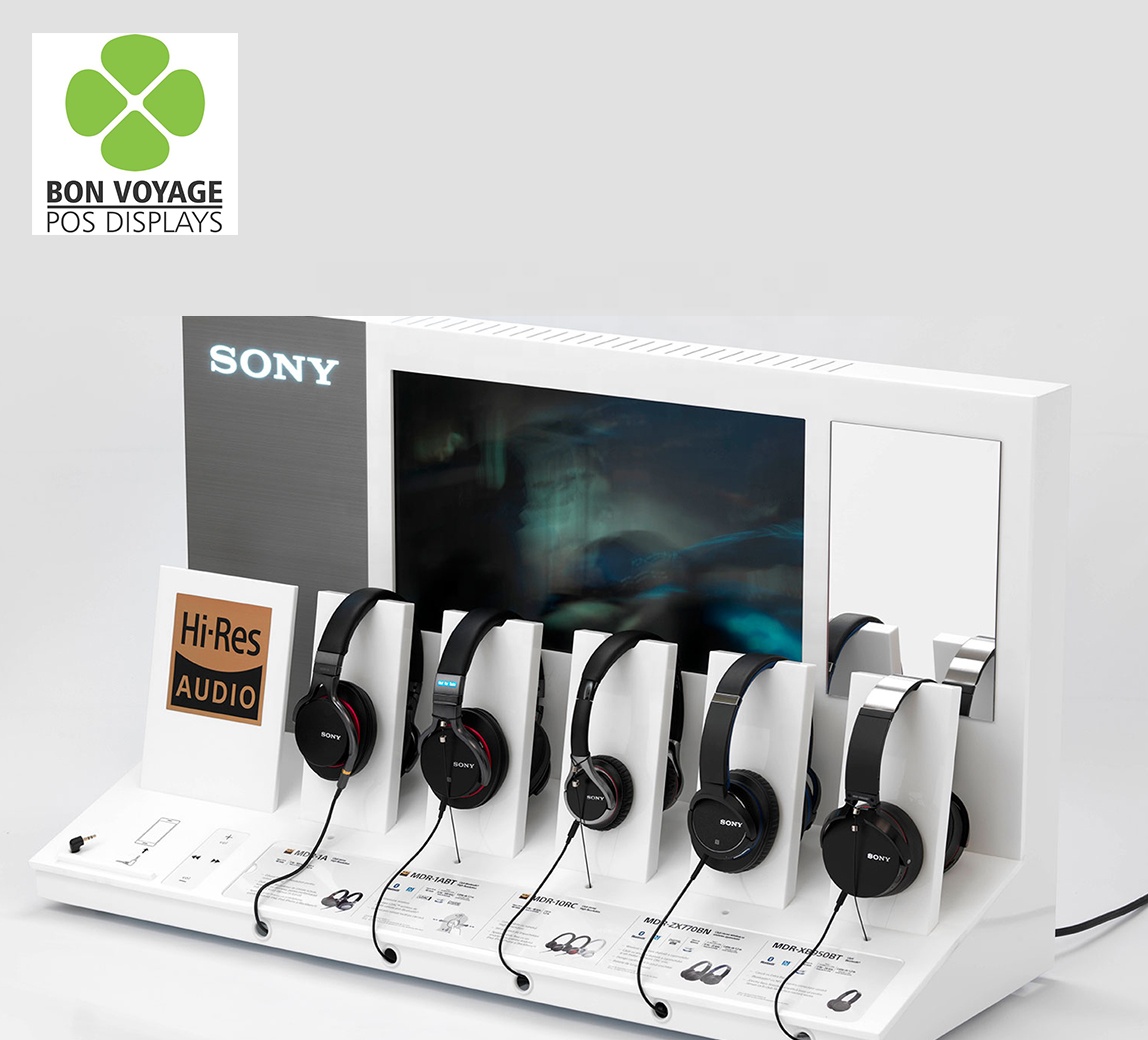 خشبية كونترتوب Pos Pop Up ملحقات الهاتف المحمول والكمبيوتر اللوحي 5
