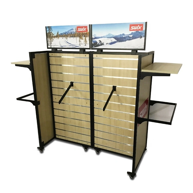 High Grade Clothes Shop Display Exhibitor Gondola Shelf 1