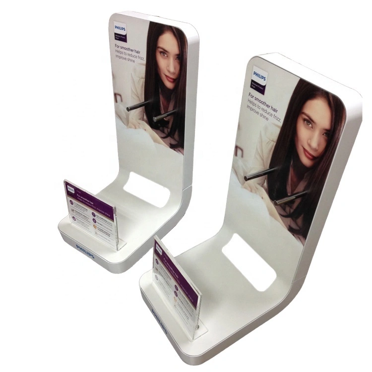 Metall-Desktop-Ausstellungsstand für Kosmetik- und Haarprodukte für Einzelhandelsgeschäfte 1