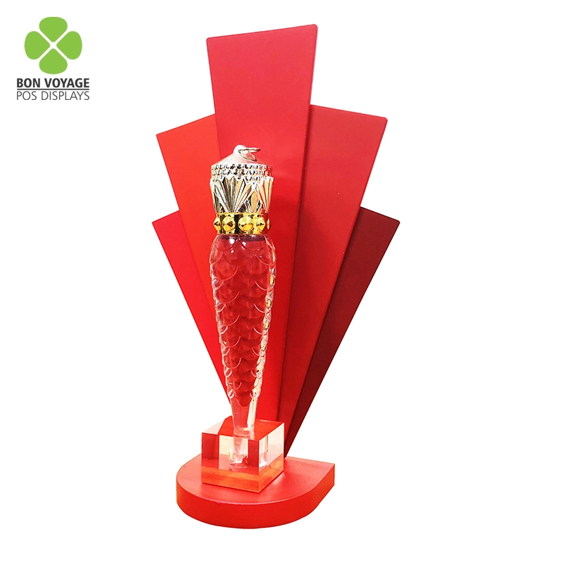 Tilpasset Promotion Bordplade Parfume Neglelak Læbestift Kosmetiske Produkter Akryl Display Stand 1