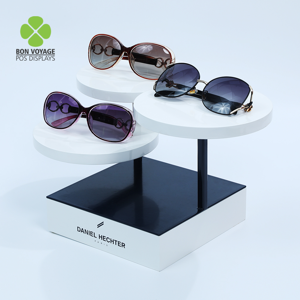 Custom Optical shop floor standing eyewear sunglasses display cabinet 3
