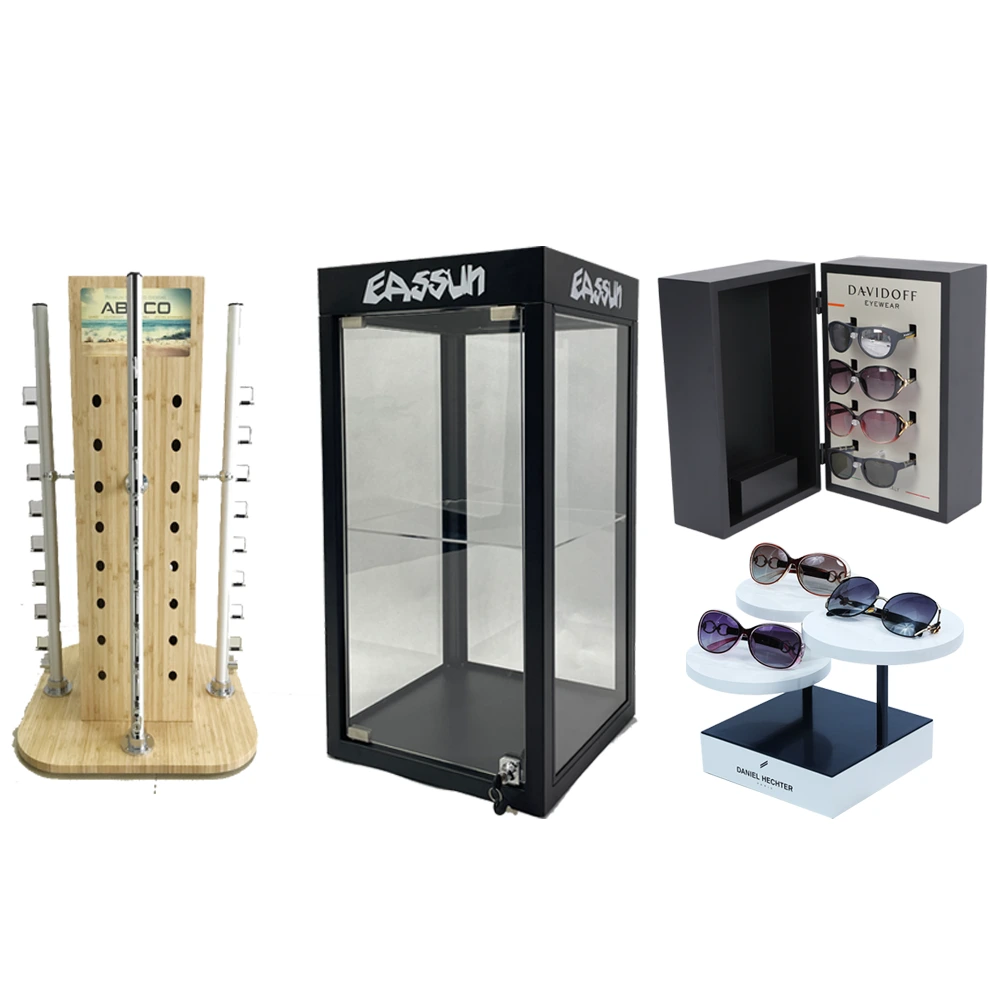 Kundenspezifische optische Verkaufsvitrine für Brillen und Sonnenbrillen 1