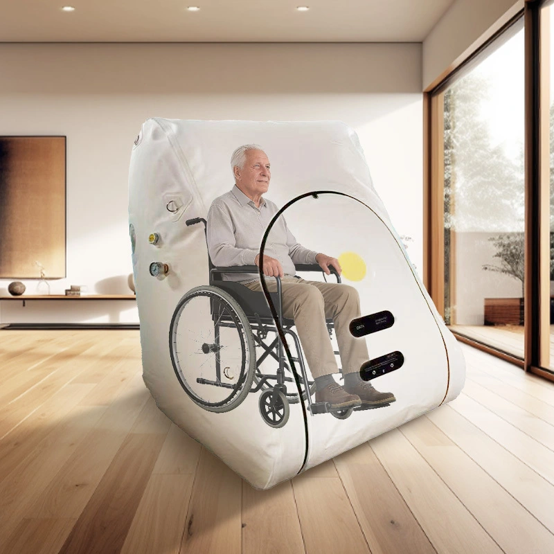 S1400-1 Chanm Oksijèn Iperbarik pou Chèz Woulant - Solisyon Rekiperasyon Pòtab 1.3 ATA TPU -| Sunwith Healthy 1