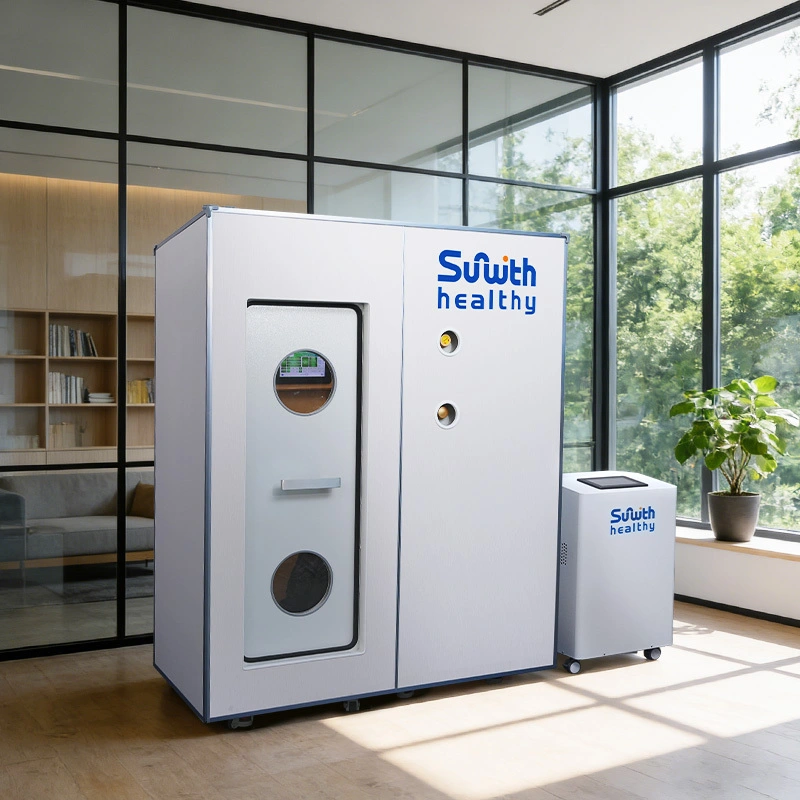 2.0 ATA Compact Single Person Hard Shell Hyperbaric Oxygen Chamber P900Pro-1 | Sunwith Healthy 1