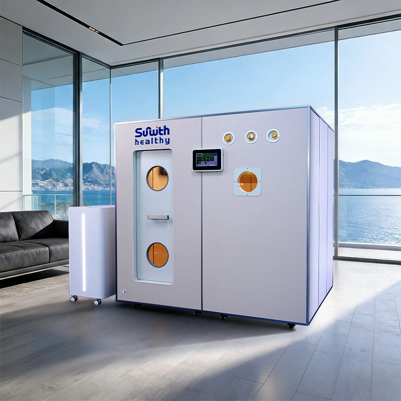 1.5 ATA Pro Хипербарна кислородна камера с твърд корпус за един човек P1200Pro-1 | Sunwith Healthy 1
