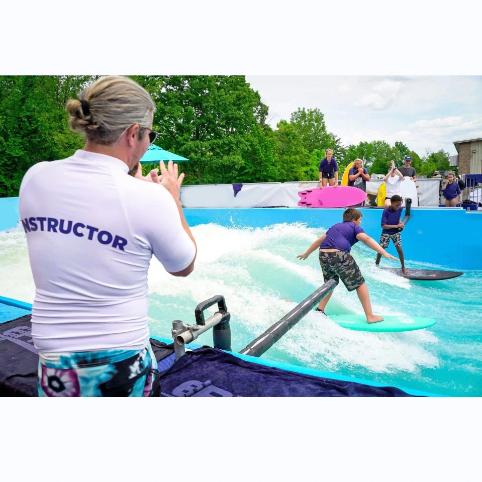 Parc aquatique Flowlife pour piscines de fabricant d'enfants et d'adultes nageant en plein air 1