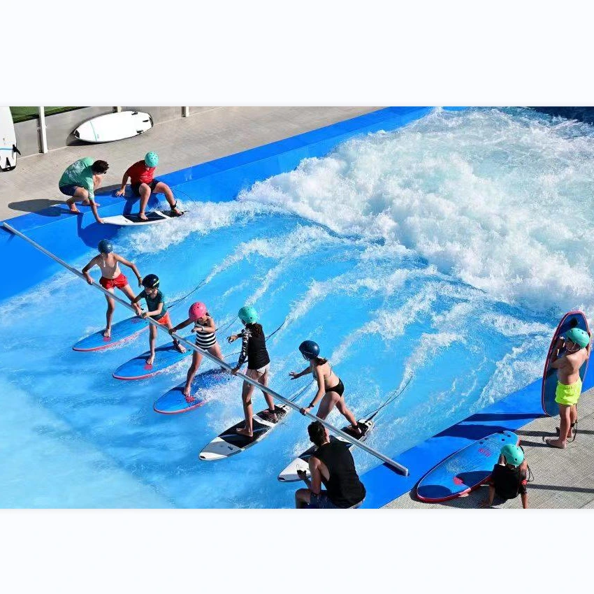 Simulateur de surf de planche de surf de Flowrider de machine de vague de piscine de parcs aquatiques de Flowlife 1