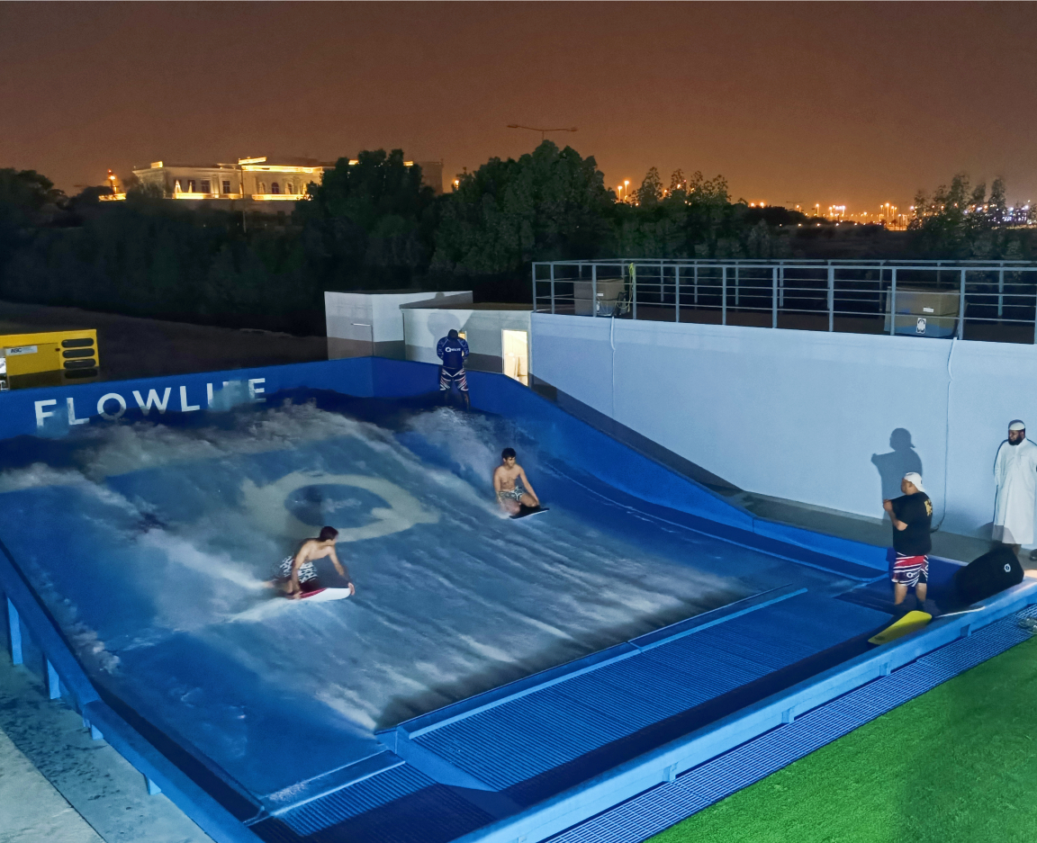 Flowlife Qatar Indoor Outdoor Playground Swimming Pool Wave Machine 1