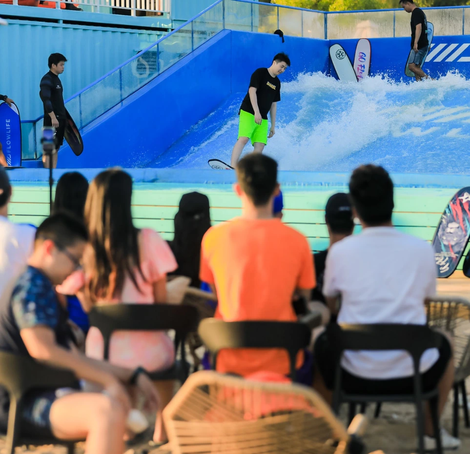 معدات ملاهي Flowlife Water Park Equipment Amusement Park Products Surf Simulator Flow Rider 1