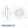Fabricantes de rotores de freio Frontech Marca-1 5