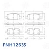 Frontech Fabbrica di pastiglie freno metalliche di marca 6