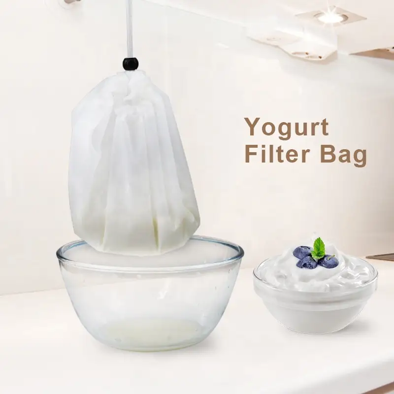 Customized Yogurt Strainer Bag Tianyi Heat Transfer/silk Printing Tianyi Custom Punch 100um for Yogurt Strainer Filter 5