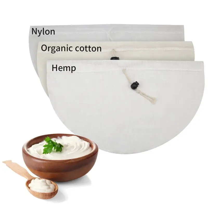 Customized Yogurt Strainer Bag Tianyi Heat Transfer/silk Printing Tianyi Custom Punch 100um for Yogurt Strainer Filter 2