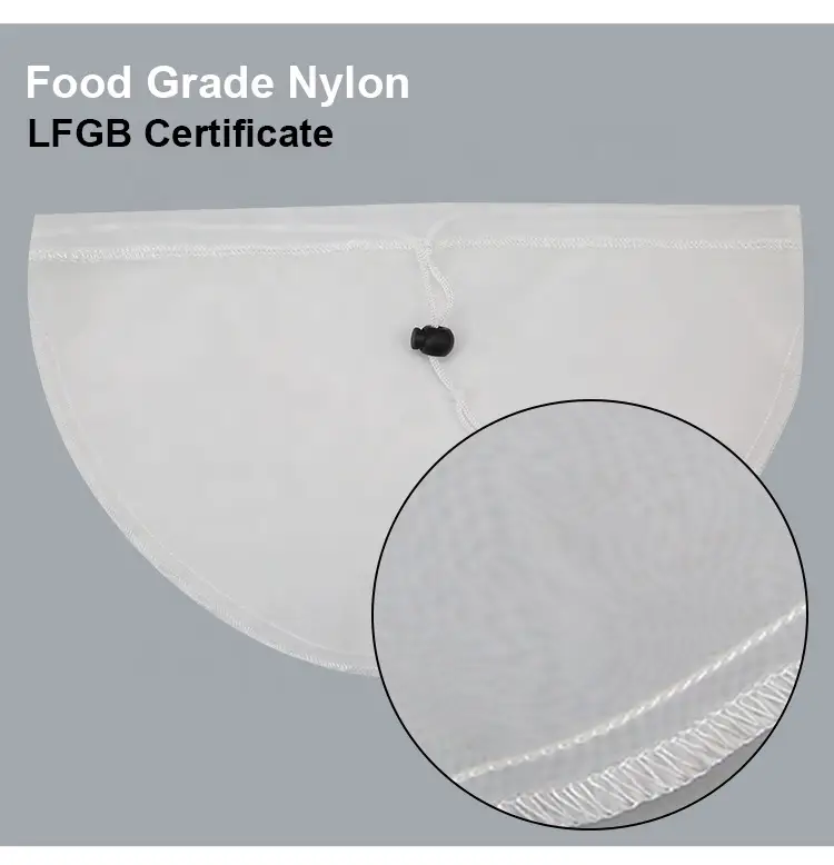 Customized Yogurt Strainer Bag Tianyi Heat Transfer/silk Printing Tianyi Custom Punch 100um for Yogurt Strainer Filter 3