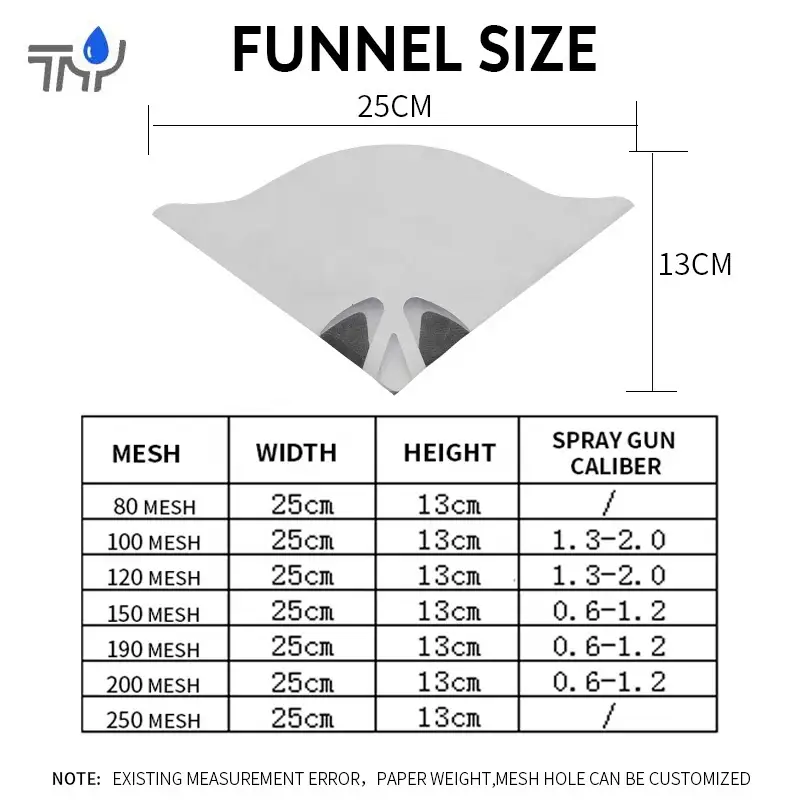High Quality Paint Strainer Funnel 1000 Tianyi High Quality Paint Strainer Funnel Express · Oc... 4