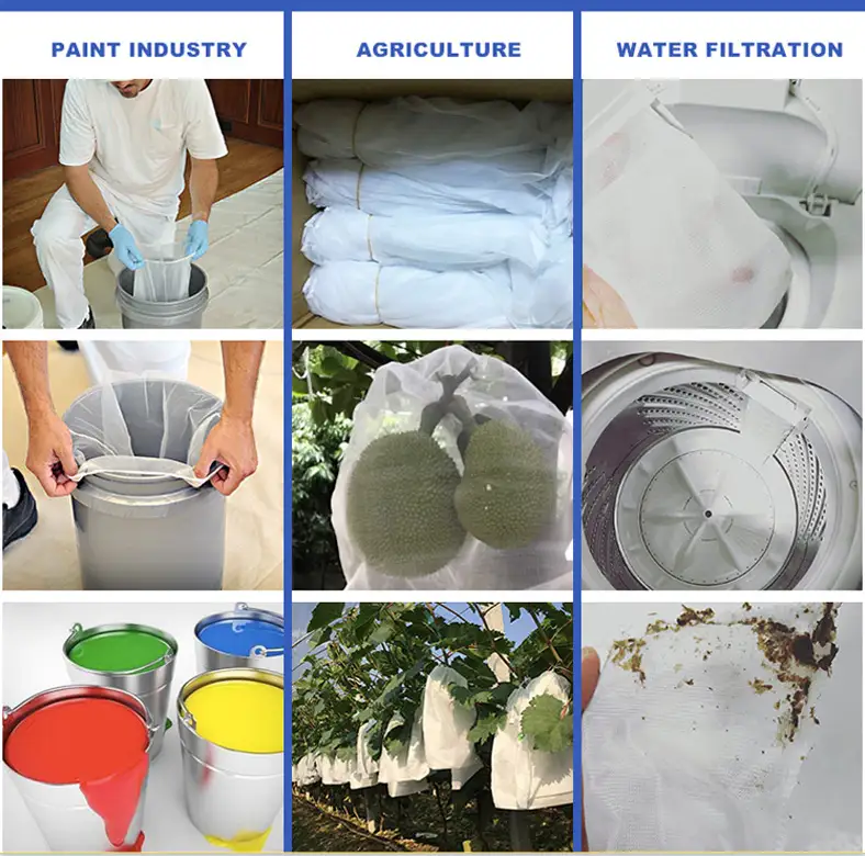 1000 >20000(pieces):to Be Negotiated(days) Tianyi Brand Paint Strainer Bag Factory 7