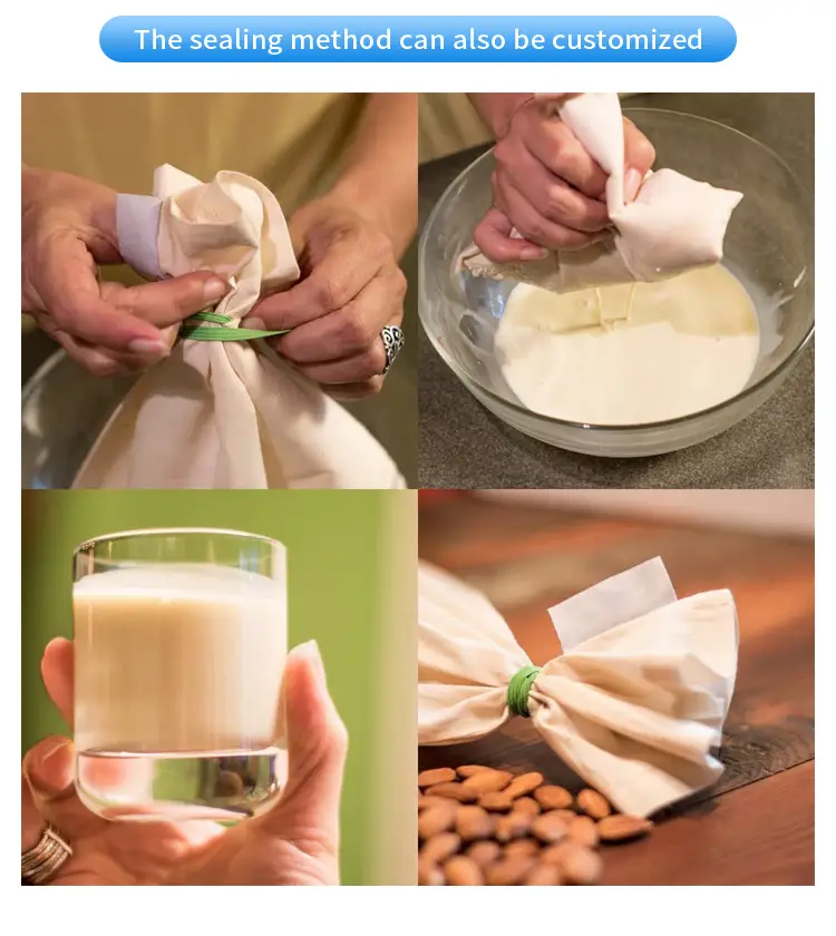 Tianyi China Hot Sale Nylon Nut Milk Bag Customized Logo (Min. Order: 100 Sets) Tianyi Company 6