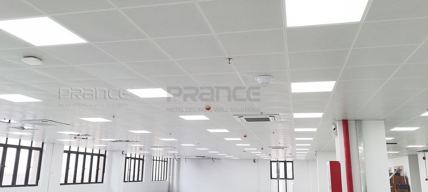 Clip In Tile Aluminum Clip-in Ceiling Tiles for Commercial Building Materi - PRANCE