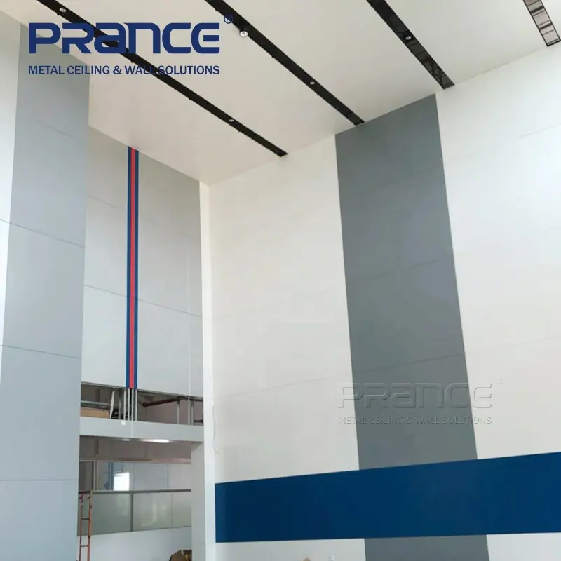Painel sólido de fachada de alumínio com revestimento em pó da marca PRANCE África 4