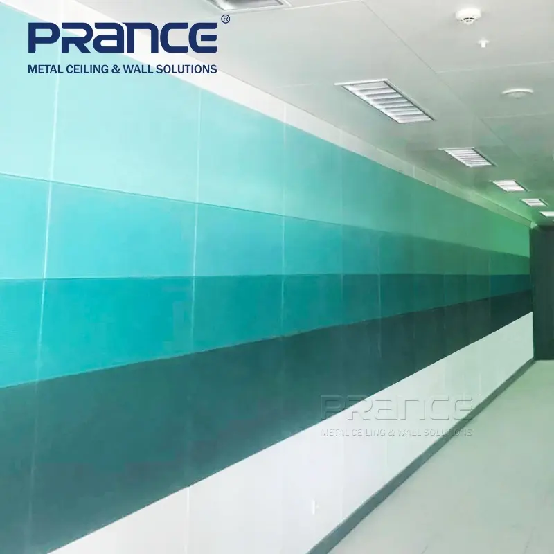 Painel sólido de fachada de alumínio com revestimento em pó da marca PRANCE África 3