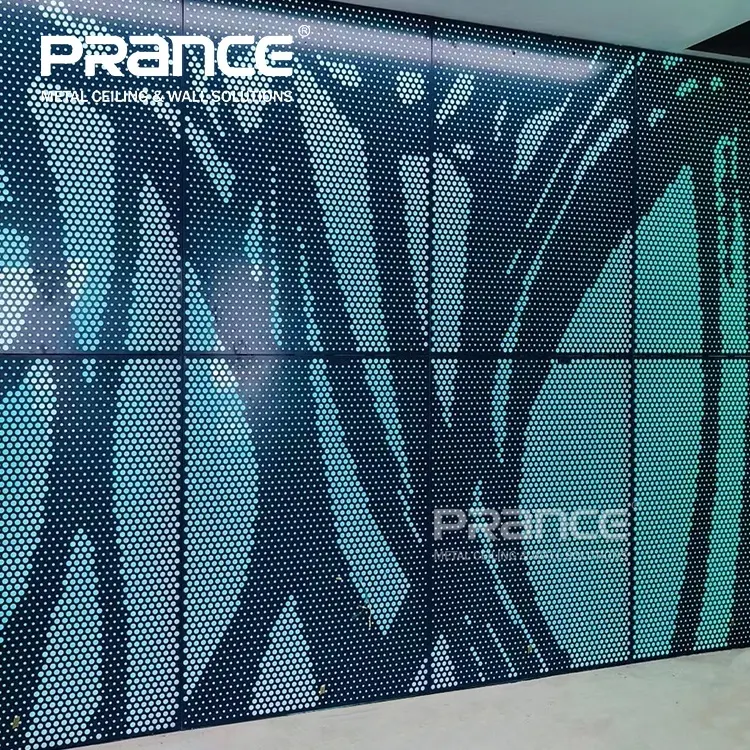 Metal Perforated Panel PRANCE Brand velum muros PVDF COATING TABULATUM 6