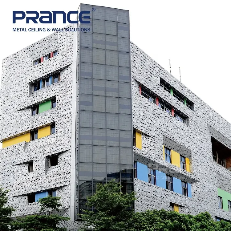 ألواح معدنية مزخرفة مخصصة للبيع ستائر PRANCE للجدران الفنية ذات التأثير الفني 4