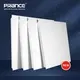 PRANCE Brand Clip in Aluminium Tectum Perforatum / Non Perforatum / Embossing Graphics / Custom Size Online Technical Support 0.8-1.2mm Standard White Or RAL White 3