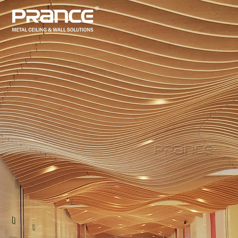 Custom Curved Teiling Panels Aluminium Alloy PRANCE 4