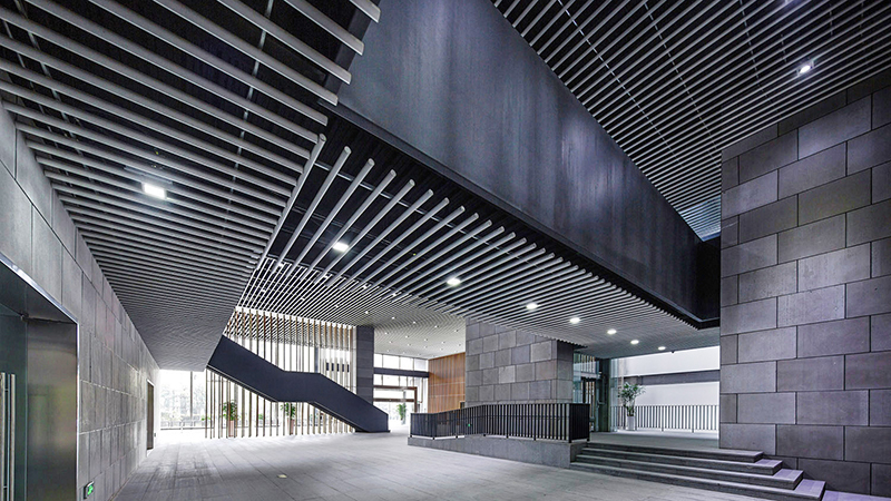Angle Raffle Ceiling O-Profile Baffle Ceiling Manufacturer & Supplier - PRANCE