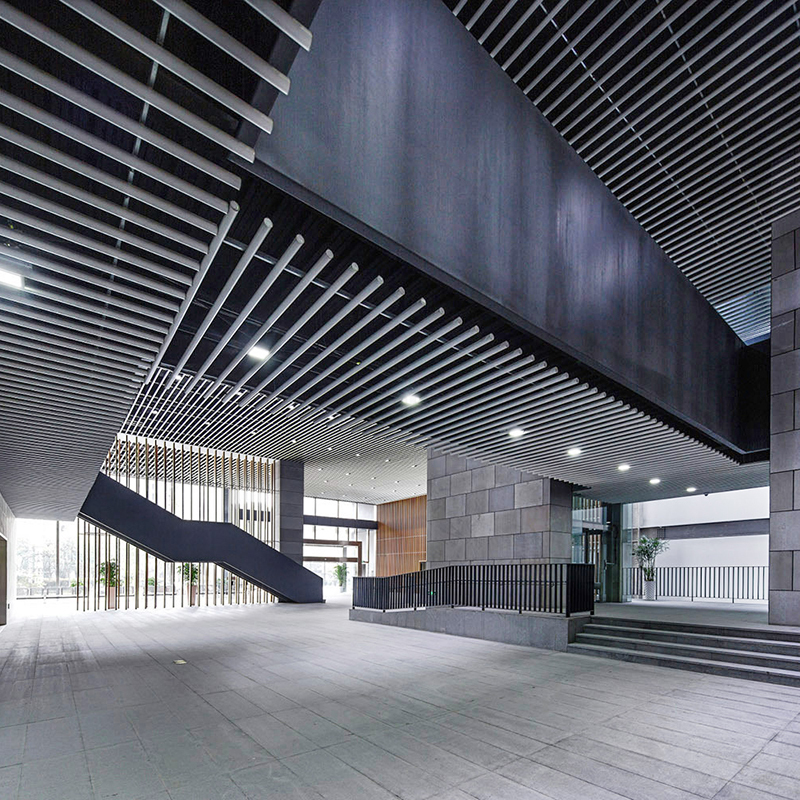 Angle Raffle Ceiling O-Profile Baffle Ceiling Manufacturer & Supplier - PRANCE