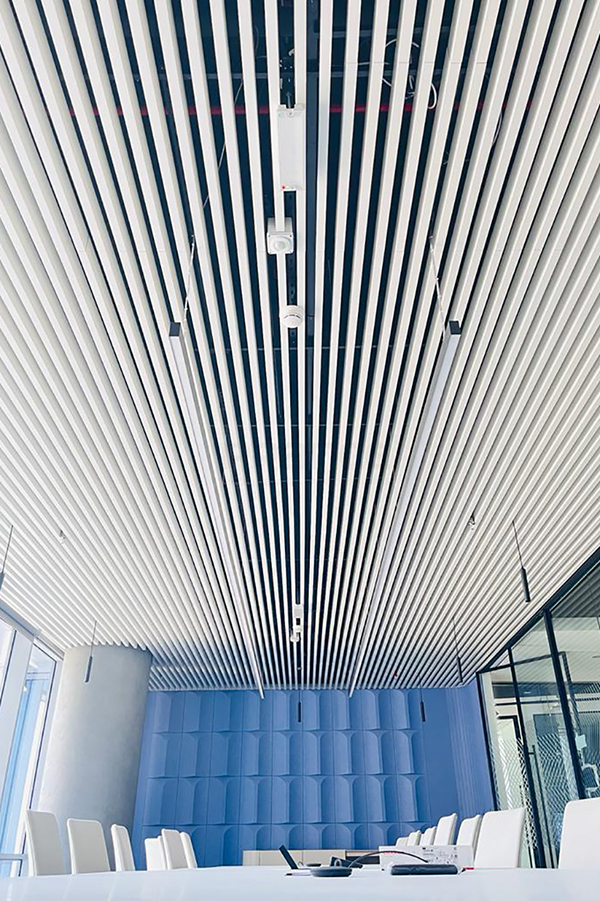 Puffle Ceiling Metal Baffle Ceiling System Manufacturer - PRANCE