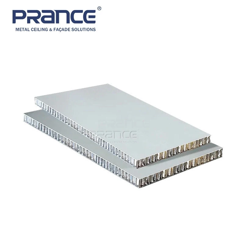 Plafond en nid d'abeille en aluminium