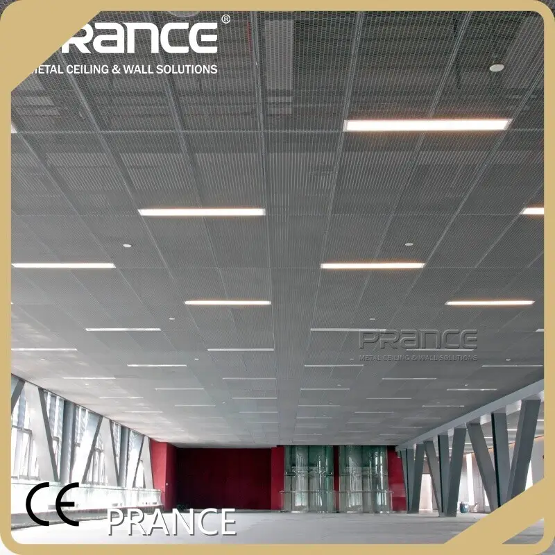 PRANCE Wholesale Metal Mesh Panels Ceiling System / Velum Muri System / Columna Decoration / Customized 1