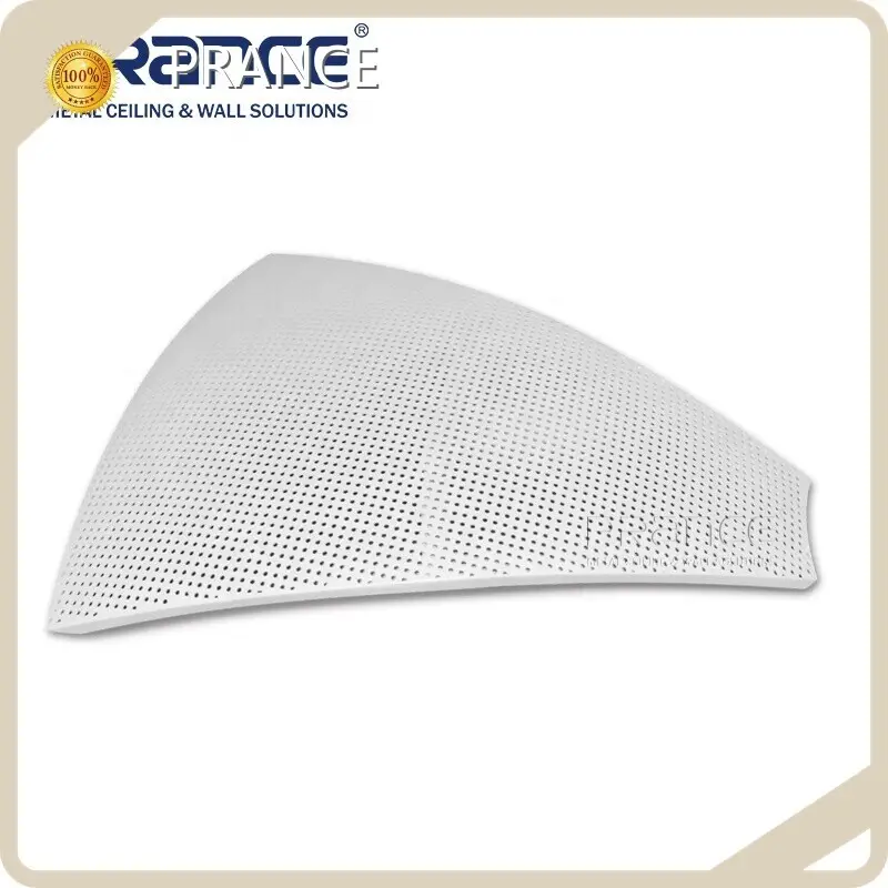 EXORNATIVE Aluminium Wall Panels PRANCE Brand Online Support 50Kgf. (490N.cm) Hyperbolic Aluminium Solidum Panel Manufacture 1