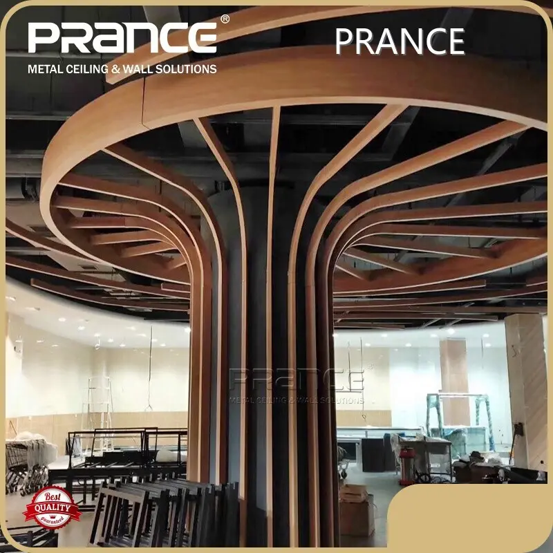 U Baffle Aluminium Panel Tectum PRANCE 1