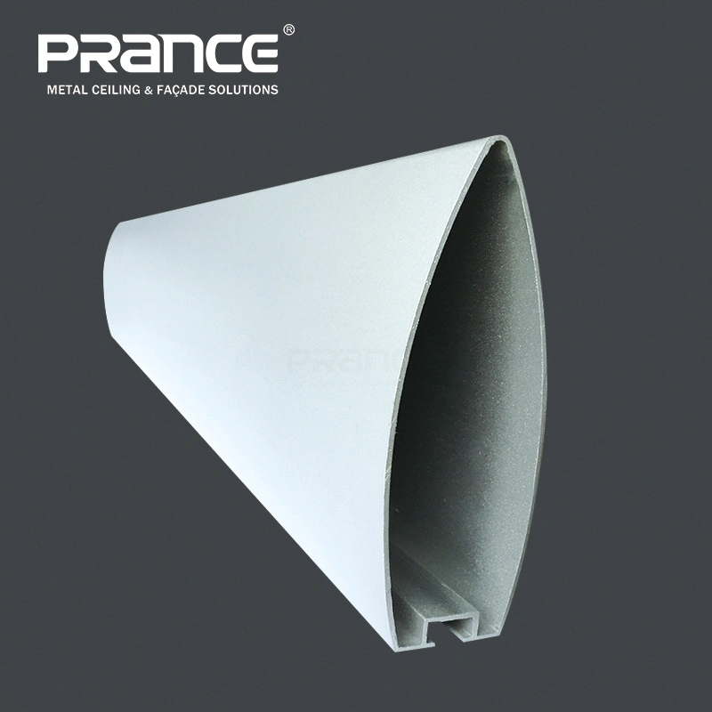 Langit-langit Pisau Logam Paduan Aluminium Dekoratif Kedap Suara Prance 1