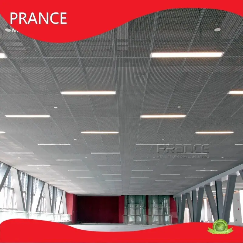 Hot Metal Mesh Ceiling Panels Modern PRANCE Brand 1