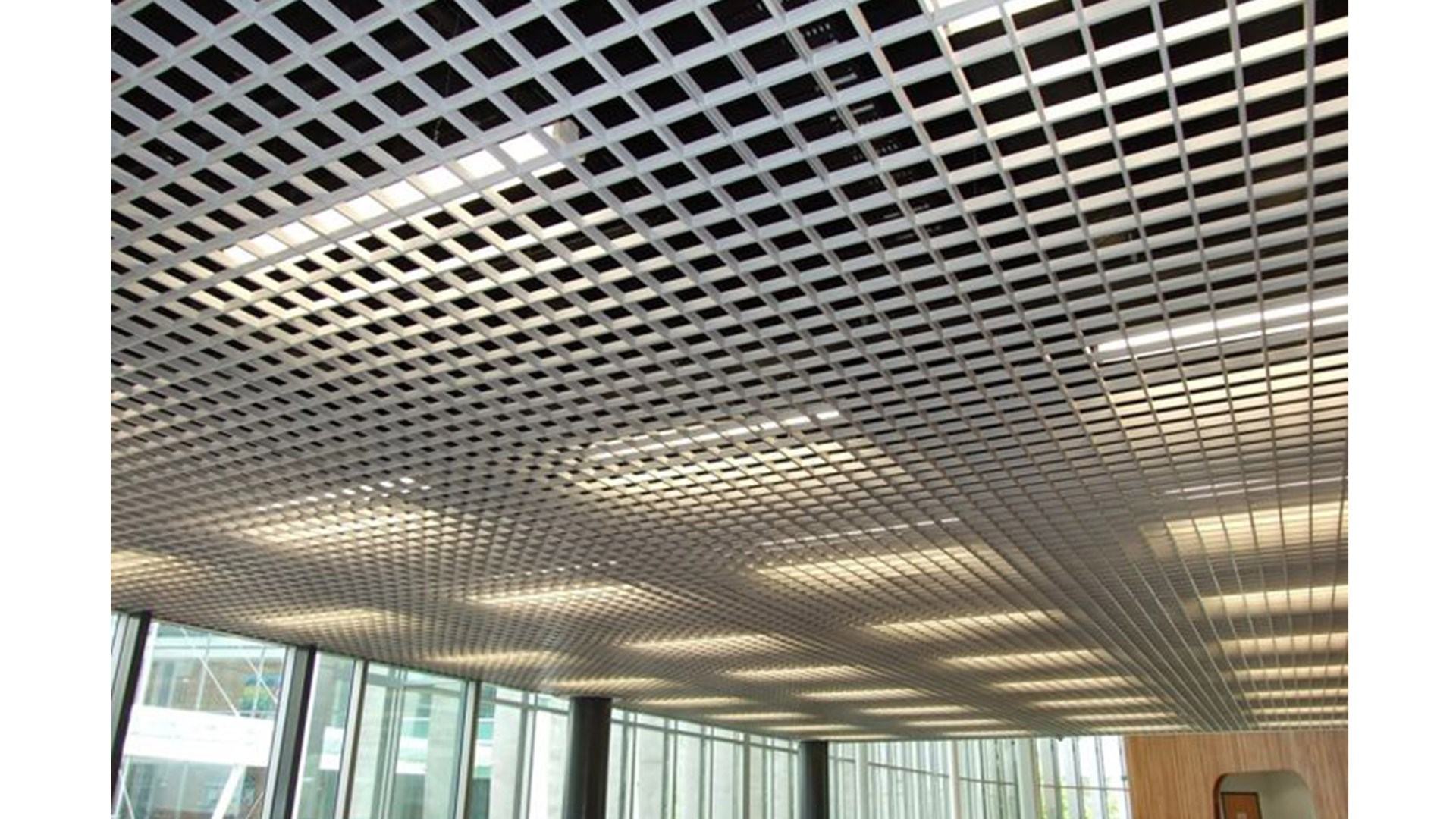 What Is A Metal Open Grid Canopy Ceiling System Standalone Key