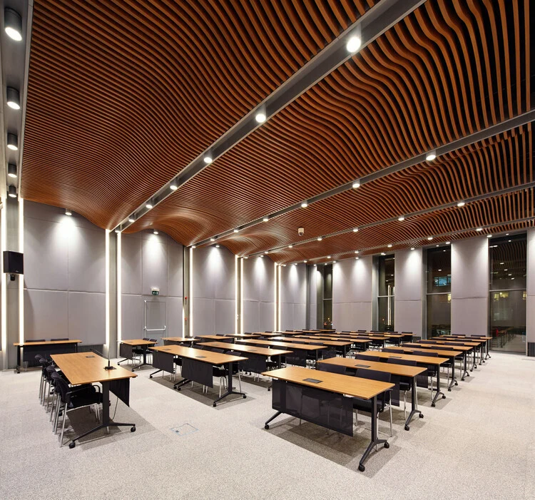 linear metal ceiling