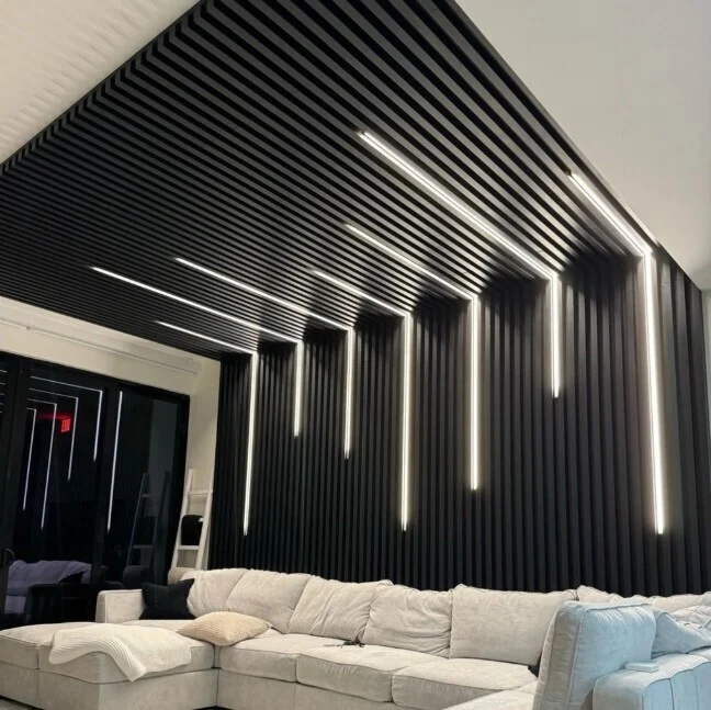 Panneaux muraux en aluminium intérieur