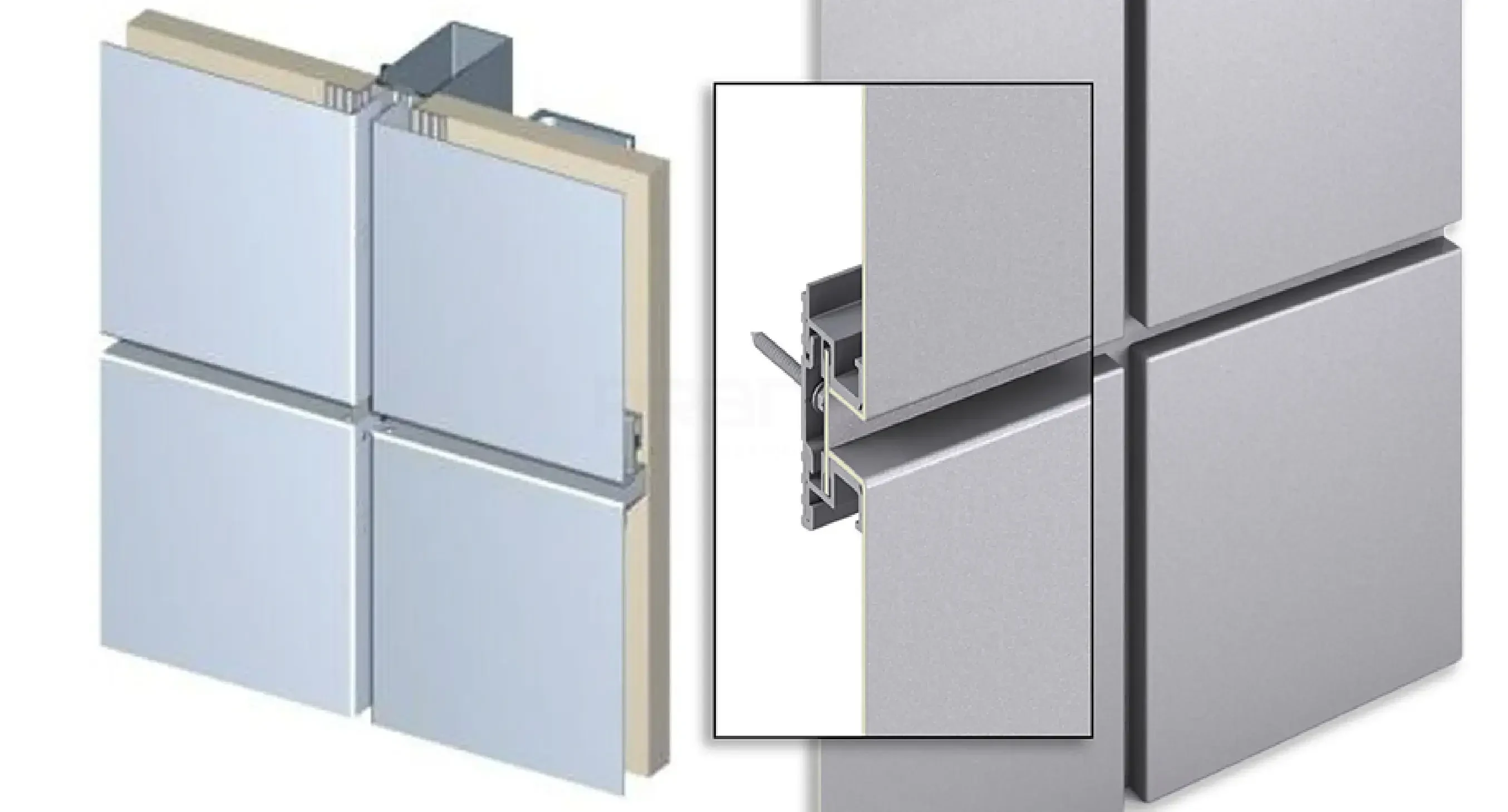 ACM aluminium compositum panel