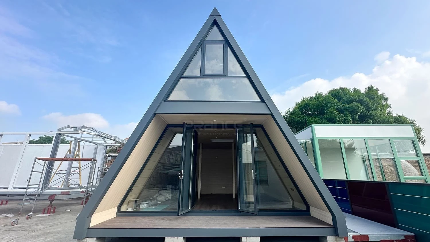 Aluminum modular home