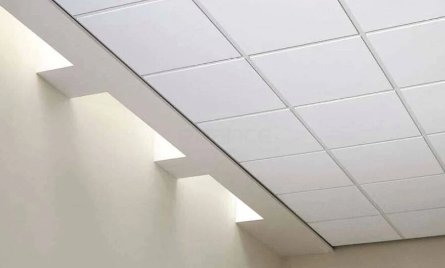 Ceramic ceiling tiles
