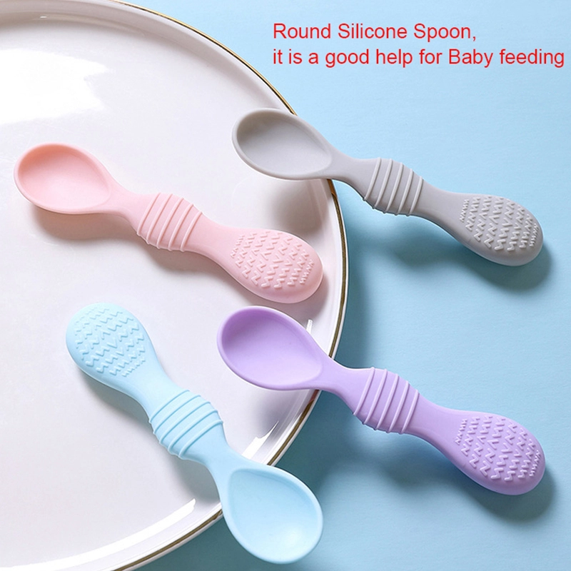 Hitzebeständiger Silikonlöffel für Baby-YZFD013 1